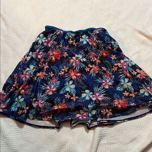 Sparkle skirts Floral Hawaiian Women's Skirt - Multicolor